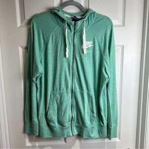 Women Nike Full Zip Lightweight Sweat Jacket 1XL